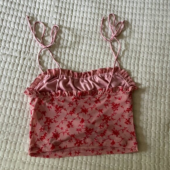 Motel Rocks Kalsi Top - Pink Bloom - Picture 2 of 4